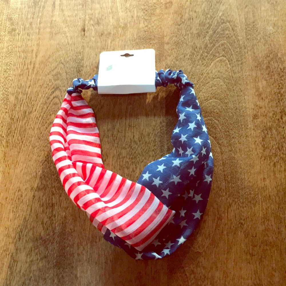 NWT USA flag headband 🇺🇸